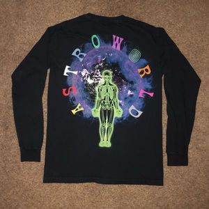 Rare ‘Travis Scott Astroworld Wish You Were Here Long Sleeve Shirt